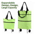 Large-capacity expandable grocery bag, 1 unit