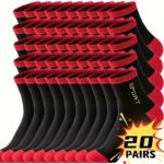Men's four seasons sports socks, 20 pair pack - Image 6