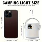 2-in-1 solar and USB rechargeable camping lantern, 1 unit - Image 7