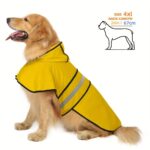 7-Size dog raincoat hooded cape, 1 unit - Image 15