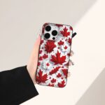 An innovative Canada maple leaf pattern phone case, 1 unit - Image 4