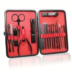 Stainless steel nail clipper set, 8 pack - Image 4