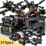 SWAT special forces vehicle building blocks set, 315 piece set