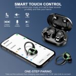 Sporty wireless earbuds with ENC noise-canceling microphone, 1 unit - Image 4