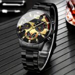 Men's business style fashion watch set with wallet, 2 pack - Image 8