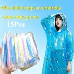 Universal raincoat set for outdoor activities, 15 pack - Image 7