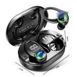 Sporty wireless earbuds with ENC noise-canceling microphone, 1 unit - Image 3