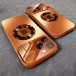 Magnetic wireless charging phone case, titanium coloured glass, 1 unit - Image 8