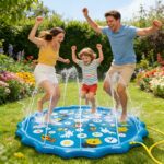 Extra large inflatable sprinkler pad for kids, 1 unit - Image 5