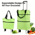 Large-capacity expandable grocery bag, 1 unit - Image 4