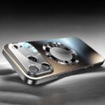 Magnetic wireless charging phone case, titanium coloured glass, 1 unit - Image 13