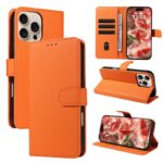 Phone case, luxury lychee faux leather wallet phone case, 1 unit - Image 11