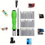 32-in-1 precision screwdriver repair tool kit, 1 unit - Image 2