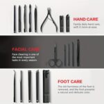 Stainless steel nail clipper set, 8 pack - Image 6