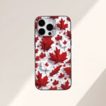 An innovative Canada maple leaf pattern phone case, 1 unit - Image 7
