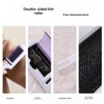 Electrostatic dry cleaning brush for clothes & fabrics, 1 unit - Image 11