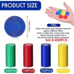 400 durable PS plastic coins, 400 piece set - Image 6