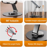 360-Degree rotating mobile phone stand, 1 unit - Image 9