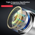 Noise-canceling In-Ear headphones with microphone & powerful bass, 4 pack - Image 8