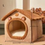 Pet bed house for cats, 1 unit - Image 3