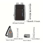 Multi-functional Oxford cloth backpack set, 3 pack - Image 4
