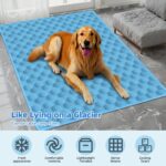 2026 Ice‑Cool upgrade summer pet cooling pad dog bed, 1 unit - Image 8
