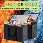 Large insulated bag, keep food hot & cold for hours, 1 unit