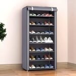 5/8/10 layer shoe rack with non-woven fabric cover, 1 unit - Image 12