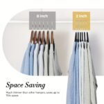 Velvet flocked hangers, non-slip, ultra-thin, 20 pack - Image 5