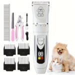 Low-noise cordless pet hair clipper with rechargeable & 4-Color, 1 unit - Image 6