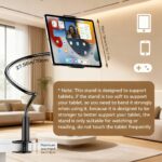 360° adjustable gooseneck holder for phones and tablets, 1 unit - Image 6