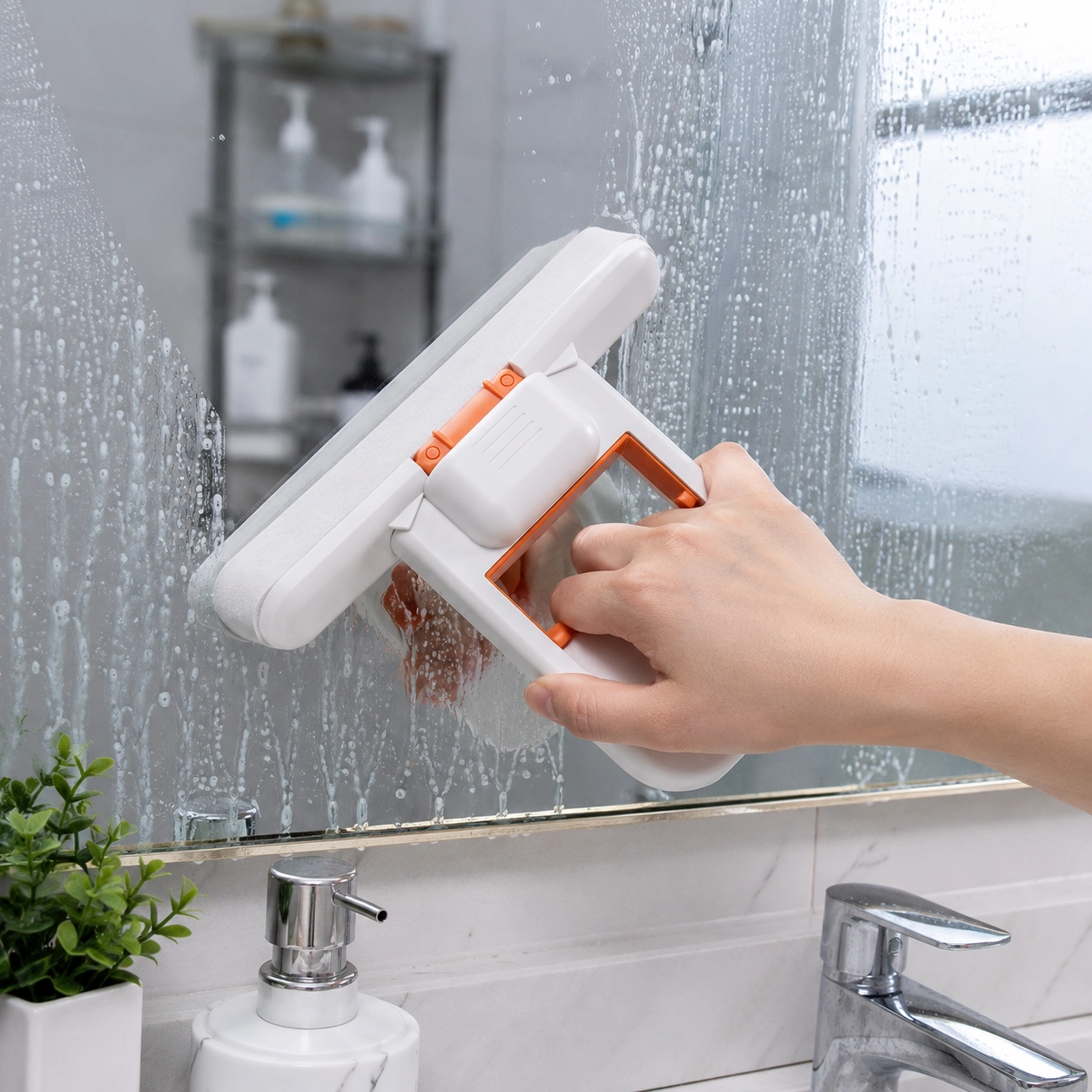 NATG224 Compact retractable handheld mop, 1 unit - Image 1