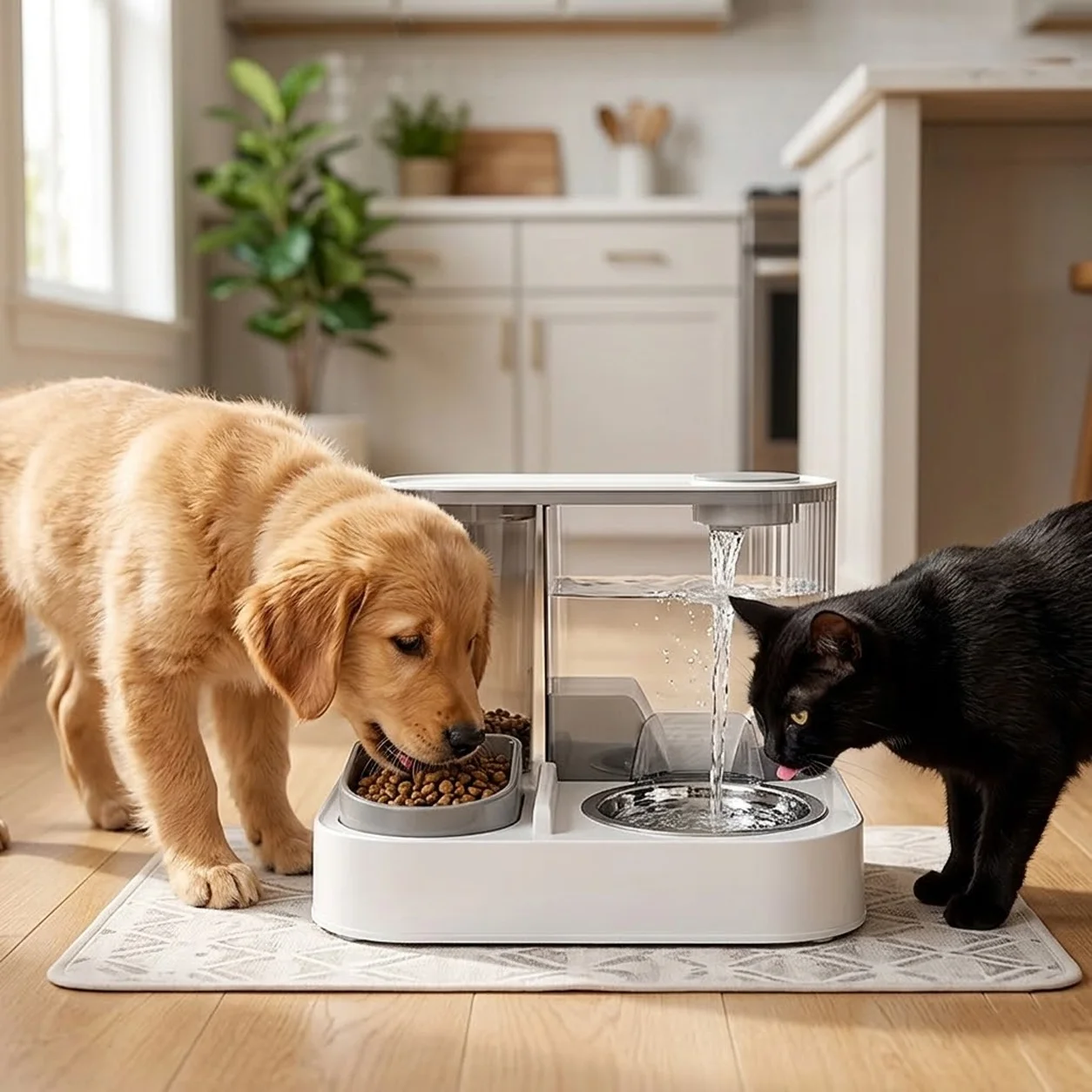 NATG291 Pet feeder & water dispenser, 1 unit - Image 1