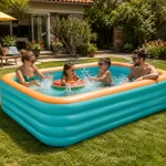 Family inflatable swimming pool, 1 unit