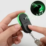Anti-loss alarm key locator keychain set, 3 pack