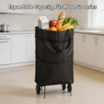 Large-capacity expandable grocery bag, 1 unit - Image 10
