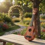 17-inch playable ukulele, 1 unit - Image 4