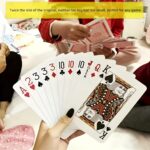 Oversized playing cards, twice the size of standard deck, 1 unit - Image 2