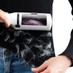 Electrostatic dry cleaning brush for clothes & fabrics, 1 unit