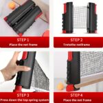 Integrated portable table tennis kit, 4 pack - Image 5