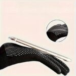 Nylon dot design gloves, 10 pack - Image 4