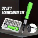 32-in-1 precision screwdriver repair tool kit, 1 unit - Image 6