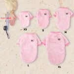 Toy and small dog puppy cute fluffy jumper with chirwa embroidery, 1 unit - Image 7