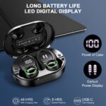 Sporty wireless earbuds with ENC noise-canceling microphone, 1 unit - Image 9