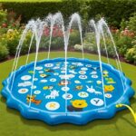 Extra large inflatable sprinkler pad for kids, 1 unit