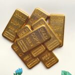 Realistic replica golden bars decoration set, 10 pack - Image 5
