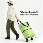 Large-capacity expandable grocery bag, 1 unit - Image 2
