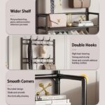 Multifunctional entryway shoe & hat storage rack, 1 unit - Image 9