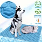 2026 Ice‑Cool upgrade summer pet cooling pad dog bed, 1 unit - Image 6