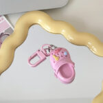 Cute key rings set, creative resin slide clasp, 6 pack - Image 4